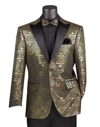 green emerald velvet dress Black Suits Men Slim Fit Gold Sequins Blazer Peaked Laple Jacket Pant Groom  Wedding Tuxedo Tailore-Made s1 Gold XS at Amazon Men's Clothing store main image 1