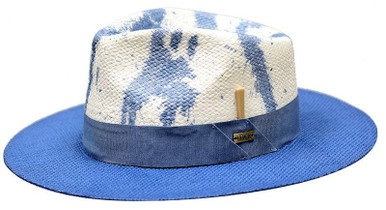 Bruno Capelo White Stingy Brim Fedora Straw Hat SD-400 - $49.90 :: Upscale  Menswear 