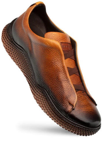 Mezlan Catalani Black Genuine Soft Nappa Leather Slip-on - $289.90