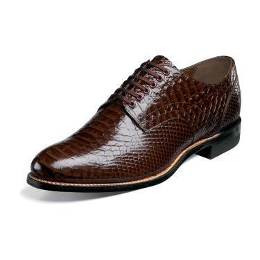 Stacy Adams Original Madison Mens Brown Snakeskin Style  display picture 3