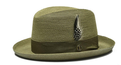 Summer Hats for Men Olive Green Godfather Bruno GF-206