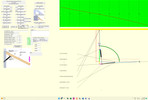 Computer generated strut position and force calculation