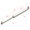 585MM EXTENDED 240MM STROKE 14x28 STAINLESS STEEL GAS STRUT 316SS14 C585/240 B2SS B2SS XXXXN