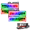 Oracle Lighting Pre-Assembled ColorSHIFT LED Halo Headlights with BC1 Controller - 8170-335