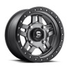 Fuel Off-Road Anza D558 Wheel, 15x7 with 4 on 156 Bolt Pattern - Anthracite Black - D5581570A554