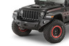 Rigid Front Bumper without Bullbar & with Winch Plate for 18-24 Jeep Wrangler JL & Gladiator JT |FB-F-101-JL