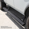 RealTruck Go Rhino E-BOARD E1 Electric Running Board Kit for 07-18 Jeep Wrangler JK Unlimited 4-Door