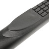 Rugged Ridge 11591.14 3" Round Fine Textured Side Steps for 20-25 Jeep Gladiator JT
