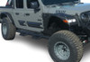 Black Horse Off Road IM-JEGL Impact Heavy Duty Drop Side Steps in Black for 20-25 Jeep Gladiator JT