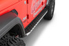 Romik 51314418 REC Series Running Boards in Polished Finish for 18-25 Jeep Wrangler JL Unlimited 4-Door