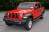 Romik 21316419 RB2-T Series Running Boards in Black Anodized for 20-25 Jeep Gladiator JT