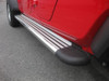 Romik 21316419 RB2-T Series Running Boards in Black Anodized for 20-25 Jeep Gladiator JT