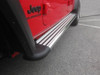 Romik 21316419 RB2-T Series Running Boards in Black Anodized for 20-25 Jeep Gladiator JT