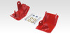 Rancho RS62135 Rear Shock and Control Arm Skid Plates for 07-18 Jeep Wrangler JK