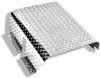 Warrior Products 907GTC 15 Gallon Gas Tank Cover in Diamond Plate for 87-95 Jeep Wrangler YJ
