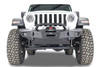 LoD Offroad JSP1881 Black Ops Front Bumper Skid Plate for 18-22 Jeep Wrangler JL & Gladiator JT with a Black Ops Front Bumper
