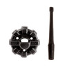 Rugged Ridge 17212.41 Elite Antenna Base with Reflex Antenna 6" for 07-25 Jeep Wrangler JL, JK & Gladiator JT