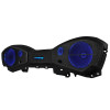 DS18 JL24-SBAR22/BKLD Loaded Overhead Sound Bar with Digital LED Lights for 2025 Jeep Wrangler JL & Gladiator JT