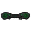 DS18 JL24-SBAR22/BKLD Loaded Overhead Sound Bar with Digital LED Lights for 2025 Jeep Wrangler JL & Gladiator JT