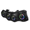 DS18 JL24-SBAR/BKLD Loaded Overhead Sound Bar with 4 X 8" NXL-IQ8 Marine Speakers for 24-25 Jeep Wrangler JL & Gladiator JT