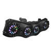 DS18 JL24-SBAR/BKLD Loaded Overhead Sound Bar with 4 X 8" NXL-IQ8 Marine Speakers for 24-25 Jeep Wrangler JL & Gladiator JT