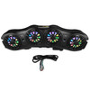 DS18 JL24-SBAR/BKLD Loaded Overhead Sound Bar with 4 X 8" NXL-IQ8 Marine Speakers for 24-25 Jeep Wrangler JL & Gladiator JT