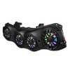 DS18 JL24-SBAR/BKLD Loaded Overhead Sound Bar with 4 X 8" NXL-IQ8 Marine Speakers for 24-25 Jeep Wrangler JL & Gladiator JT