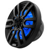 DS18 NXL-8 NXL 8" 2-Way Coaxial Marine Speaker with LED RGB Lights - in White