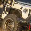 Aries TrailChaser Front Corners Guards with Turn Signal Cutouts for 18-25 Jeep Wrangler JL Unlimited & Gladiator JT
