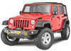 LoD Offroad JFB0745 Signature Series Mid-Width Front Winch Bumper (PowerPlant Winch only) for 07-18 Jeep Wrangler JK
