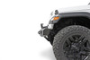 LoD Offroad JFB1841 Signature Series Mid-Width Front Bumper with D-Ring Tabs without Bull Bar for 18-25 Jeep Wrangler JL & Gladiator JT with a Standard Winch