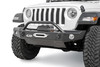 LoD Offroad JFB1841 Signature Series Mid-Width Front Bumper with D-Ring Tabs without Bull Bar for 18-25 Jeep Wrangler JL & Gladiator JT with a Standard Winch