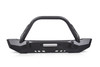 Crawltek Revolution CWLTJ10221 Pyro Mid-Width Front Bumper - with Flat-Top Stinger for 76-06 Jeep CJ, YJ, TJ & Unlimited