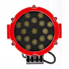Black Horse Off Road Grille Guard with Set of 7" Round LED Lights for 18-25 Jeep Wrangler JL & Gladiator JT