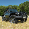 Aries 2170032 Pro Series Black Steel Grille Guard with Light Bar for 18-25 Jeep Wrangler JL and 20-25 Jeep Gladiator JT