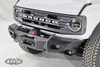 LoD Offroad BFB2102 Full Width Winch Front Bumper in Bare Steel for 21-25 Ford Bronco