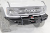 LoD Offroad BFB2103 Full Width Winch Front Bumper in Black Texture for 21-25 Ford Bronco
