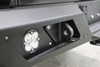 LoD Offroad JDR2061 Destroyer Rear Bumper D-Ring Mount Pair in Black for 2020-2025 Jeep Gladiator JT