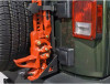 Rugged Ridge 11586.08 Off Road Jack Mounting Bracket Kit for 07-18 Jeep Wrangler JK with Spartacus Hinge Reinforcement