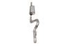 Corsa Performance 21123 Cat-Back System with Turned Down Tip for 18-25 Jeep Wrangler JL Unlimited 4-Door with 3.6L