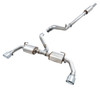 AWE Exhaust Tread Edition Axle Back Exhaust System for 18-25 Jeep Wrangler JL with 3.6L or 2.0L Engine