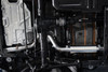 MBRP S5533AL Installer Series 2.5" Aluminized Single Rear Exhaust System for 18-25 Jeep Wrangler JL