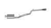 Gibson 17700 Aluminized Cat-Back System for 00-06 Jeep Wrangler TJ with 2.5L I-4 & 4.0L I-6 Gasoline Engines