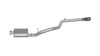Gibson 17700 Aluminized Cat-Back System for 00-06 Jeep Wrangler TJ with 2.5L I-4 & 4.0L I-6 Gasoline Engines