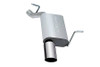 Gibson 617408 4" Single Rear Stainless Steel Exhaust System for 11-13 Jeep Grand Cherokee WK2 with 3.6L