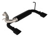 MBRP SS5528BLK Dual Axle Back System in Black for 07-18 Jeep Wrangler & Wrangler Unlimited JK with 3.6/3.8L