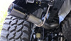 Corsa Performance Axle Back Exhaust System for 20-25 Gladiator JT with 3.6L