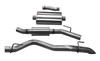 Corsa Performance Axle Back Exhaust System for 20-25 Gladiator JT with 3.6L