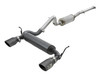 aFe Power 49-48062-B Rebel Series 2.5" 409 Stainless Steel Cat-Back Exhaust System - Black for 07-18 Jeep Wrangler JK
