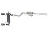 aFe Power 49-48062-B Rebel Series 2.5" 409 Stainless Steel Cat-Back Exhaust System - Black for 07-18 Jeep Wrangler JK